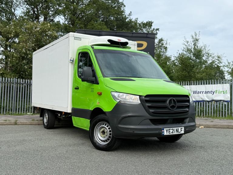 2021 21 REG MERCEDES-BENZ SPRINTER 314 2.1 DIESEL AUTOMATIC FRIDGE VAN 