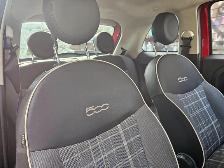 2017 Fiat 500 1.2 Lounge Euro 6 (s/s) 3dr HATCHBACK Petrol Manual