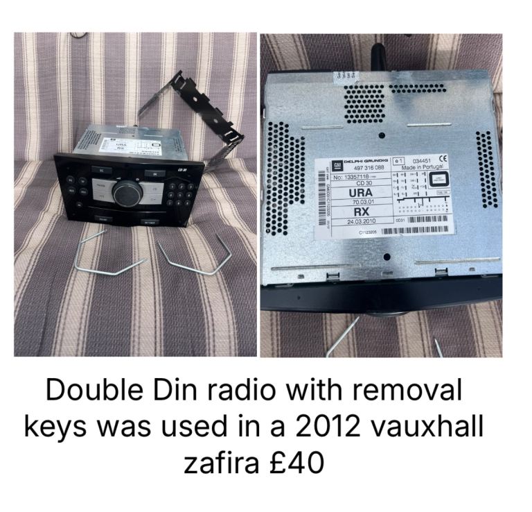 double din car radio £40