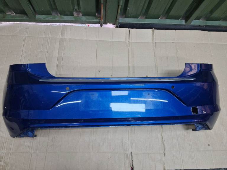VW Pollo MK6 2017-2021 Rear bumper genuine Damaged 2GS807421A
