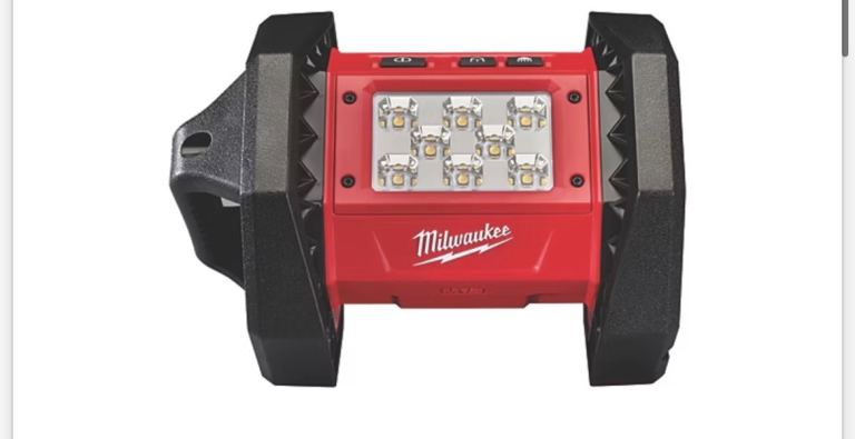 MILWAUKEE M18 AL-0 18V LI-ION REDLITHIUM CORDLESS LED ROVER AREA LIGHT - BARE