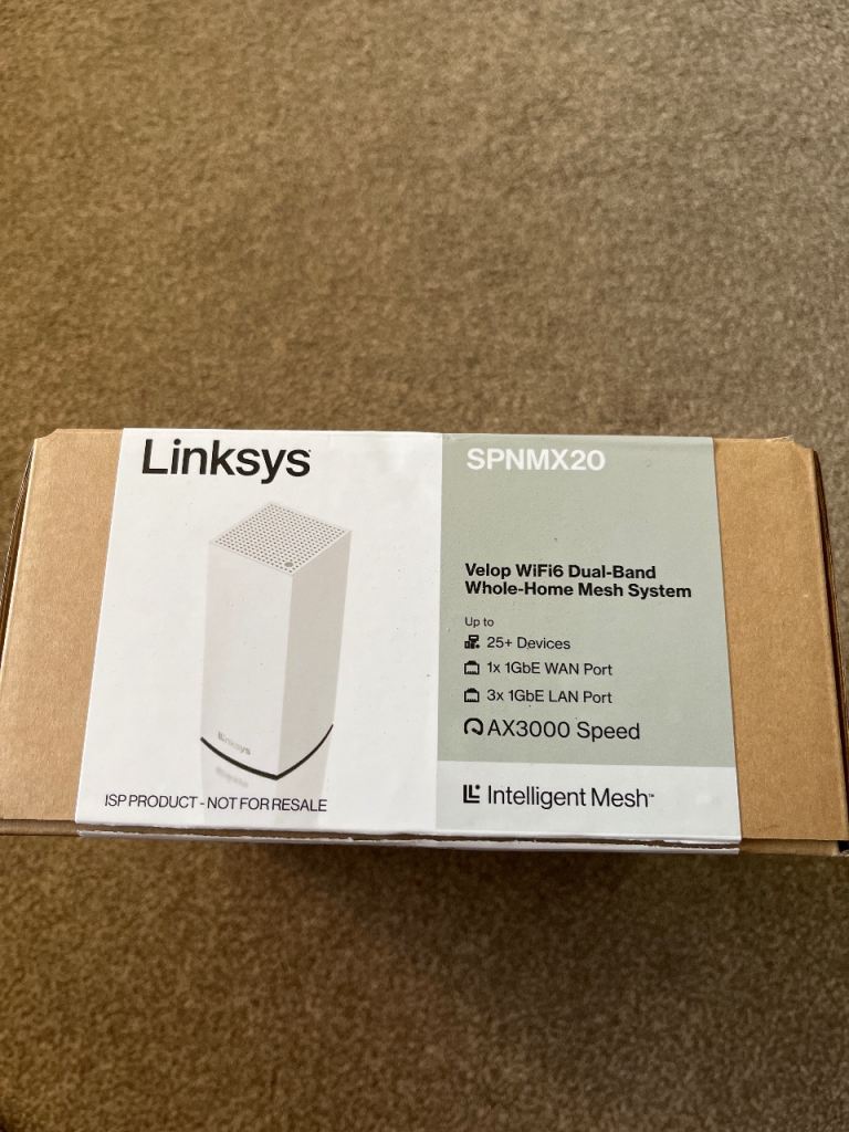 Linksys WiFi Dual Band router