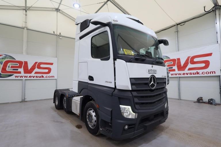 2022 (71 PLATE) Mercedes Benz Actros 2545 6x2 Euro 6 Tractor Units