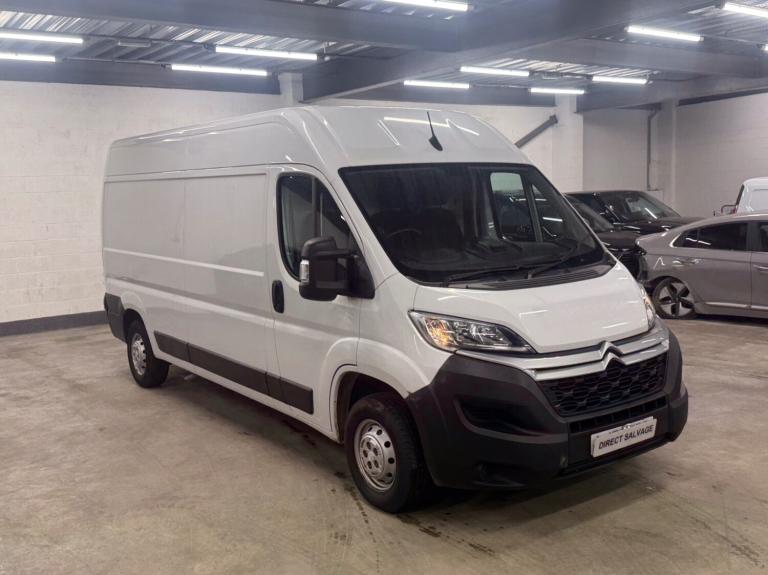2023 Citroen Relay 2023 72 Reg 2.2 BlueHDi 140 L3H2 Pan Van Enterprise No Vat salvage damaged Hig...