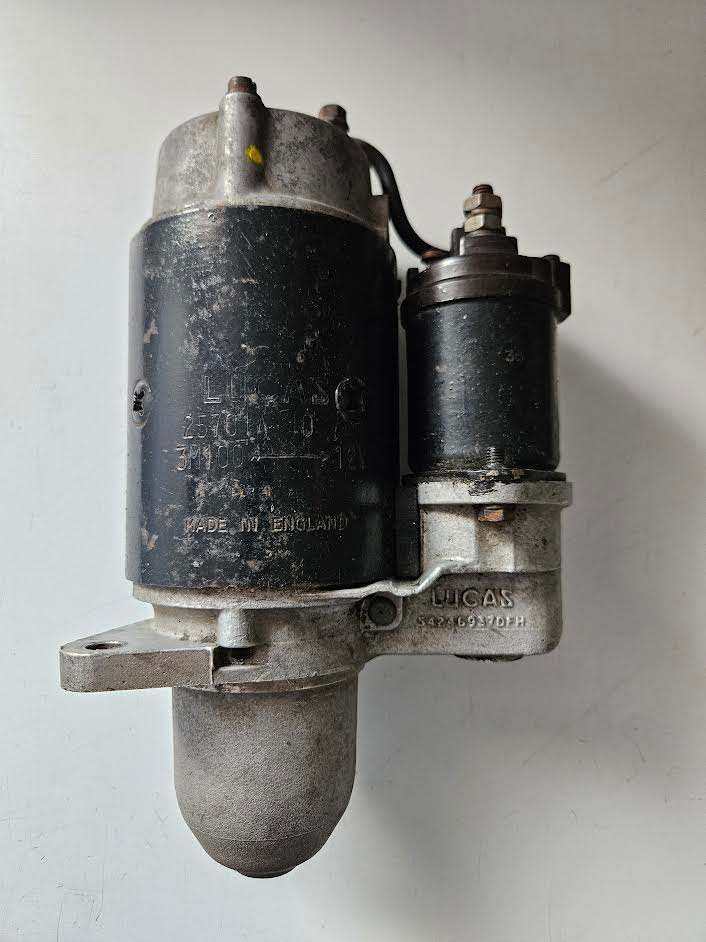Lucas starter motors from Rover P6 3500 V8 