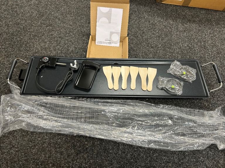 XXL 90 x 23cm Electric Barbecue Teppanyaki Table Griddle