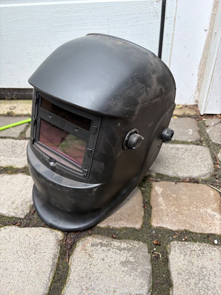 Black Welding Helmet – Good Condition