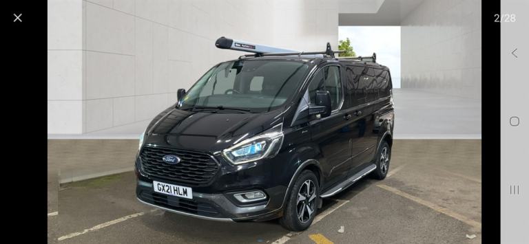 2021 Ford Transit Custom 320 ACTIVE L1H1 DCIV ECOBLUE AUTOMATIC Crew Van Diesel Automatic