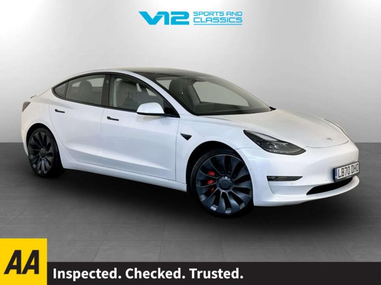 2020 Tesla Model 3 Performance AWD 4dr [Performance Upgrade] Auto SALOON ELECTRIC Automatic