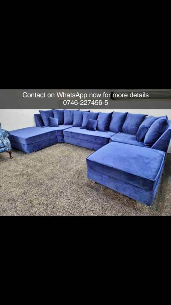 Sale on Brand New Luxury Corner Sofas – U‑Shape Sofa in Multiple Colours