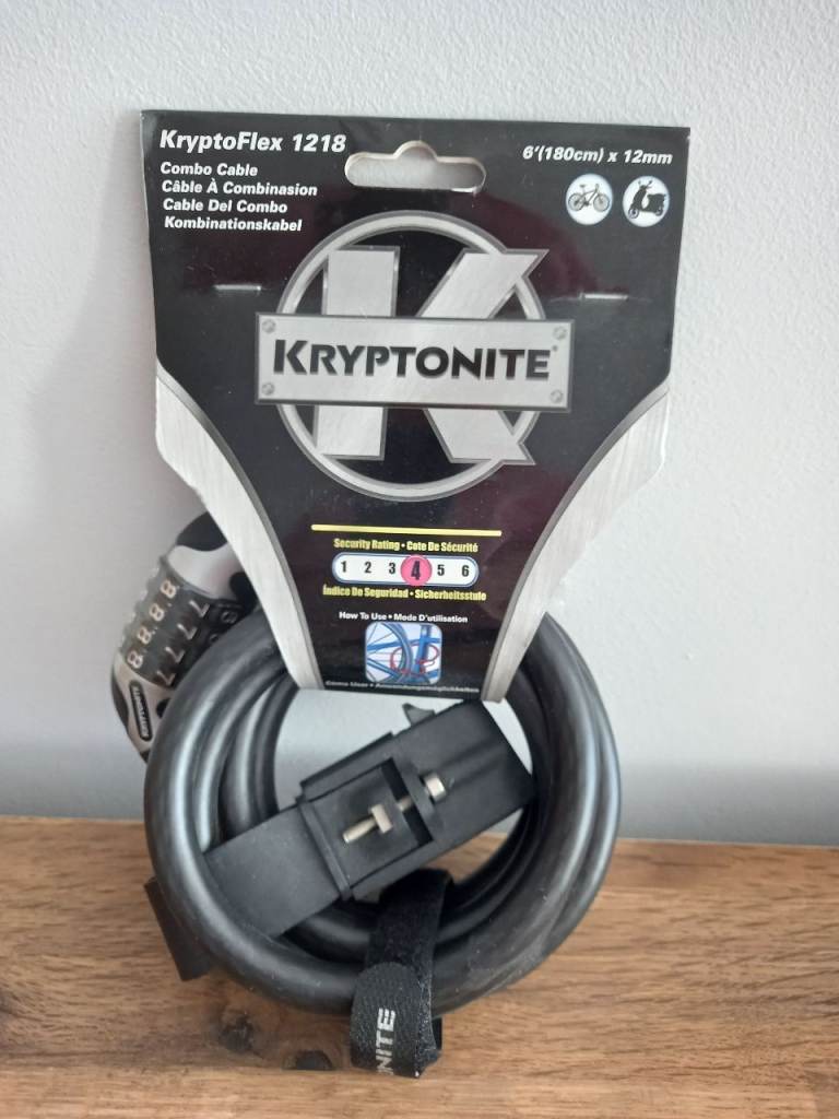KryptoniteFlex 1218 bike lock
