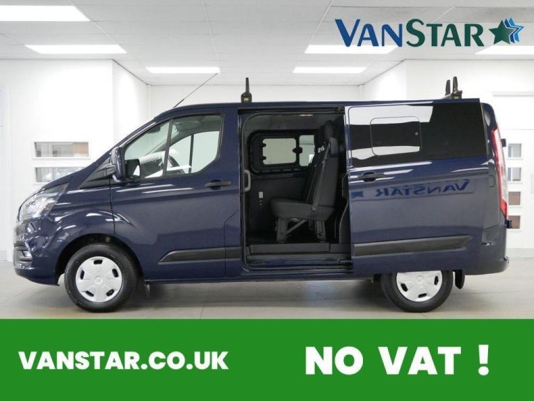 2019 TRANSIT CUSTOM 280 2.0 EBL 105 BHP SWB TREND CREWCAB 5 SEATER ( NO VAT )