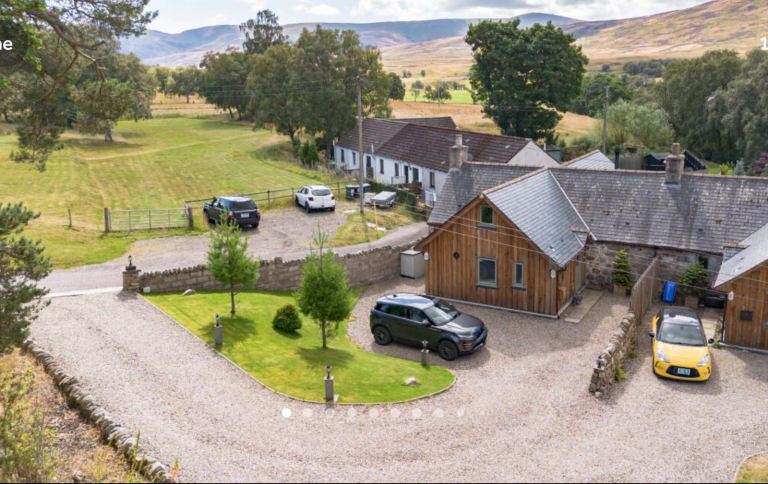 4 bed plus attic room house Glen Esk