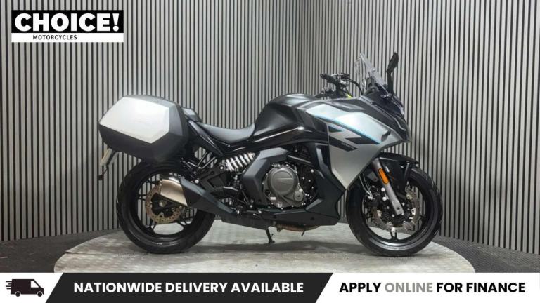 cf moto GT 2023 ONLY 507 MILES PANNIERS MOT JULY 2027 650CC A2
