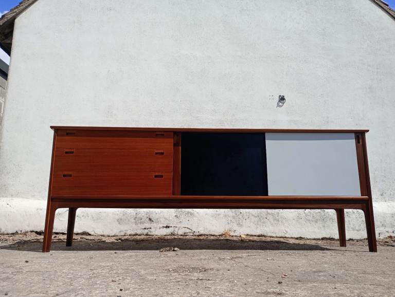 Mid century Danish teak sideboard retro vintage 