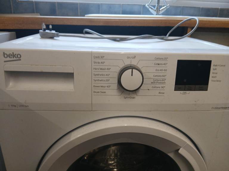 Beko 6kg pro smartinverter washing machine