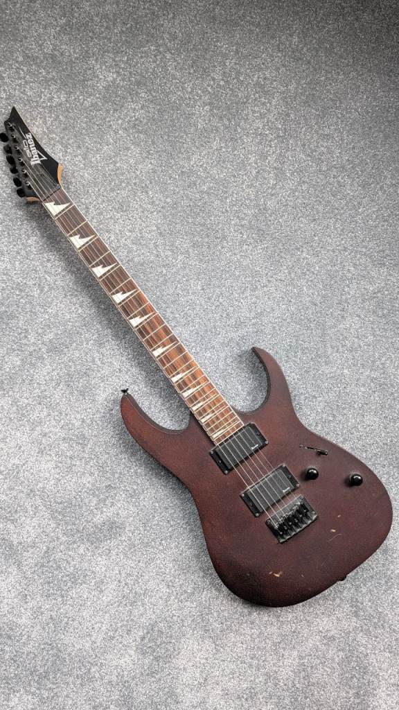 Ibanez Electric Guitar RG Series – Dark Brown, Good Condition