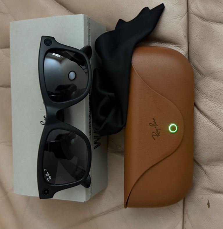 Ray-Ban | Meta Wayfarer Smart Glasses with Case
