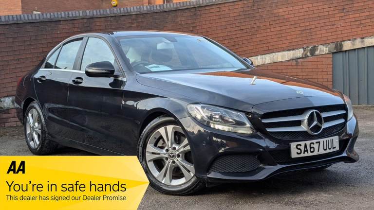 2017 Mercedes-Benz C Class 2.1 C220d SE Executive Edition G-Tronic+ Euro 6 (s/s) 4dr Saloon Diese...