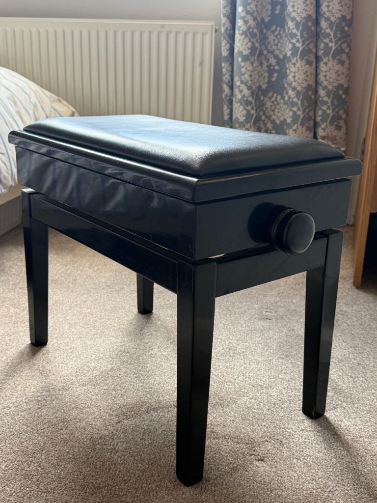 Piano Stool and Sheet Music