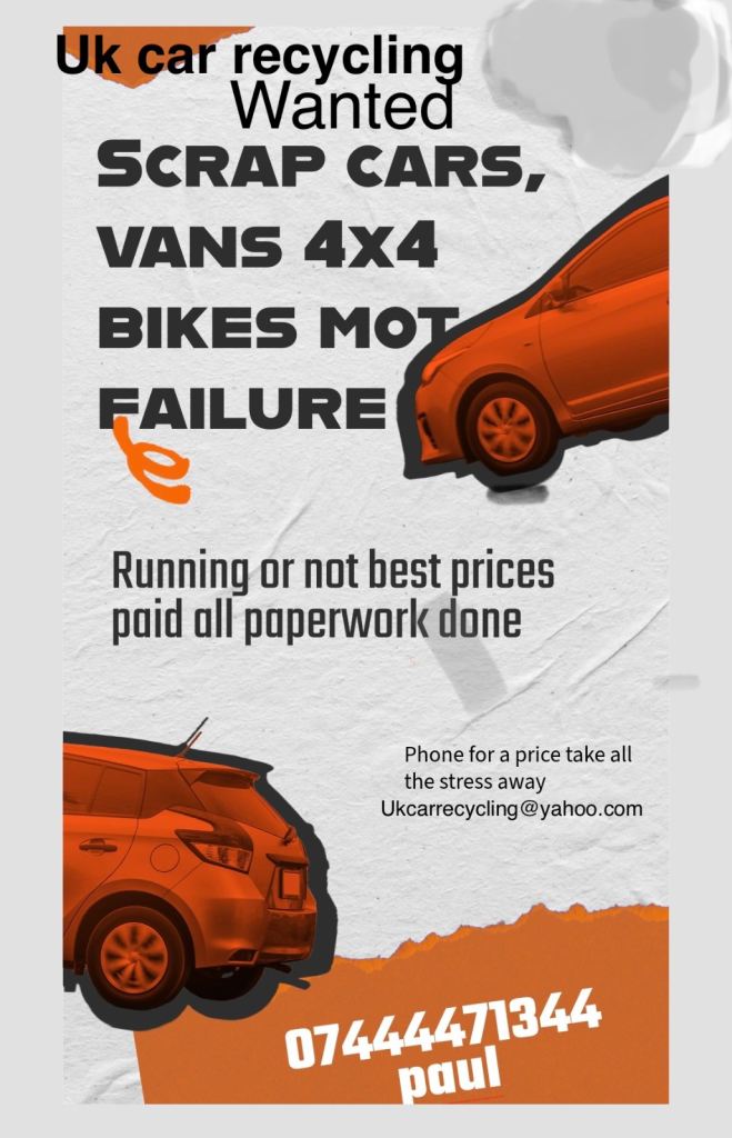 Cars and vans wanted