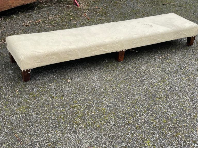 Extra Long Antique Foortstool  137cm long  x 33 Cm wide x 18cm high