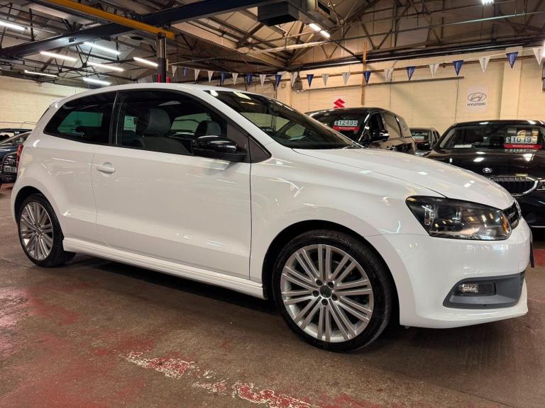 2015 Volkswagen Polo 1.4 TSI BlueMotion Tech ACT BlueGT Euro 6 (s/s) 3dr HATCHBACK Petrol Manual