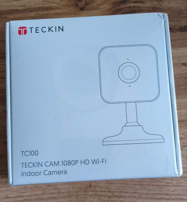TECKIN TC100 1080P HD Wi-Fi Indoor Camera – Brand New