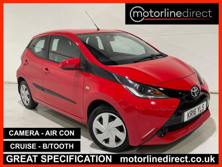 2016 Toyota AYGO 1.0 VVT-i x-play Hatchback 5dr Petrol Manual Euro 5 Euro 5 (68 ps) Hatchback Pet...