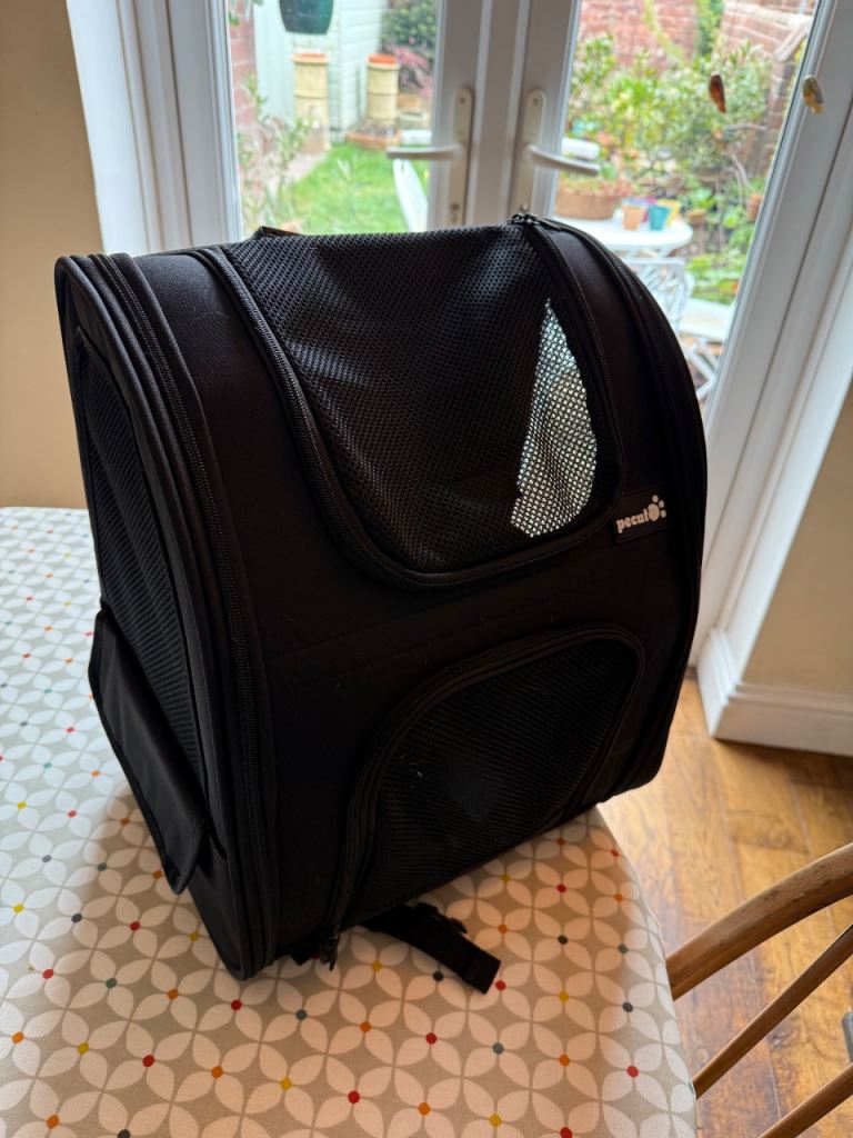 Cat small animal pet back pack rucksack carrier 