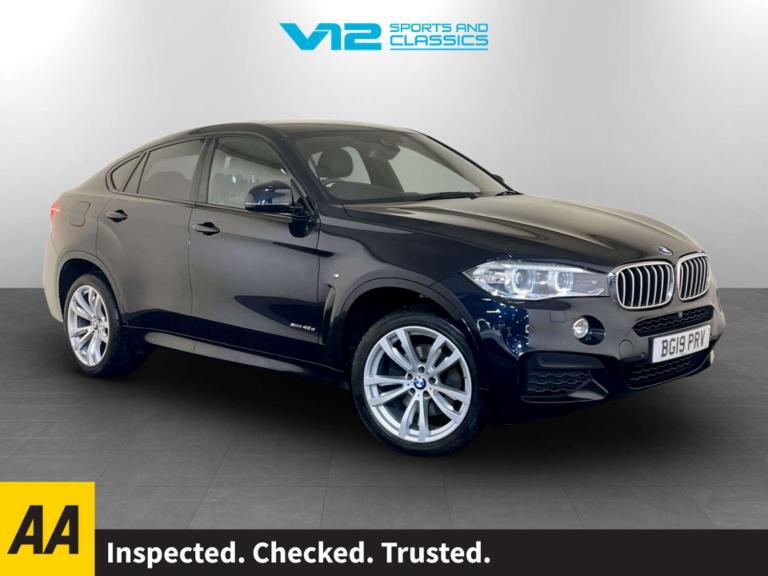 2019 BMW X6 xDrive40d M Sport 5dr Step Auto COUPE DIESEL Automatic