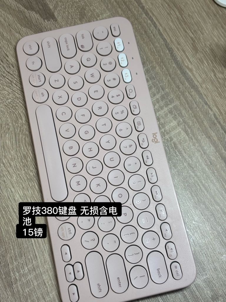 罗技键盘380