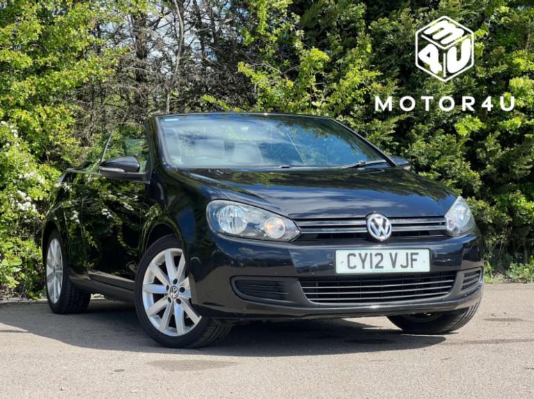 2012 Volkswagen Golf 1.6 TDI BlueMotion Tech SE 2dr CONVERTIBLE DIESEL Manual