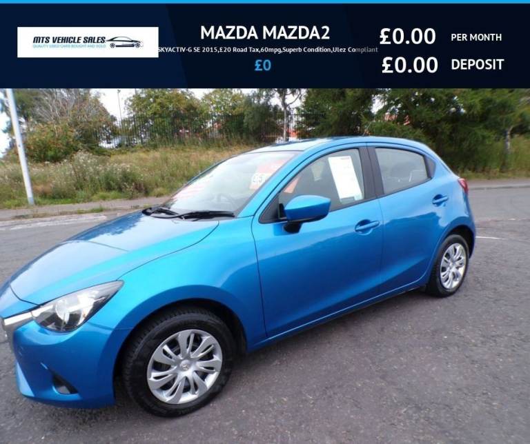 MAZDA2 1.5 SKYACTIV-G SE 2015,£20 Road Tax,60mpg,Air Con,Superb Condition,Ulez Compliant