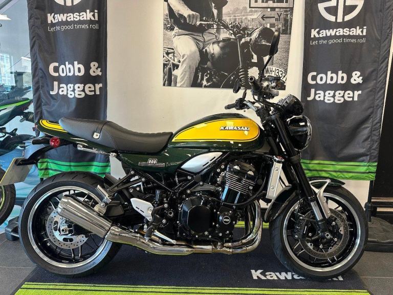 KAWASAKI Z900 RS- BALANCE OF 4 YEAR WARRANTY-YELLOW BALL COLOURS