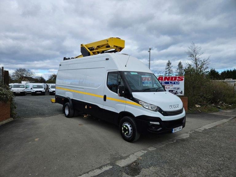 2017 ON 17 PLATE IVECO DAILY CHERRY PICKER HIMATIC TRW LWB 3.0 177BHP AUTO ULEZ 