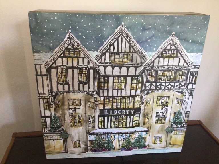 Liberty beauty advent calendar - empty 2018 design