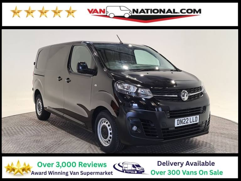 2022 Vauxhall Vivaro 1.5 TURBO D 2900 DYNAMIC L1 H1 100 BHP SWB Panel Van Diesel Manual