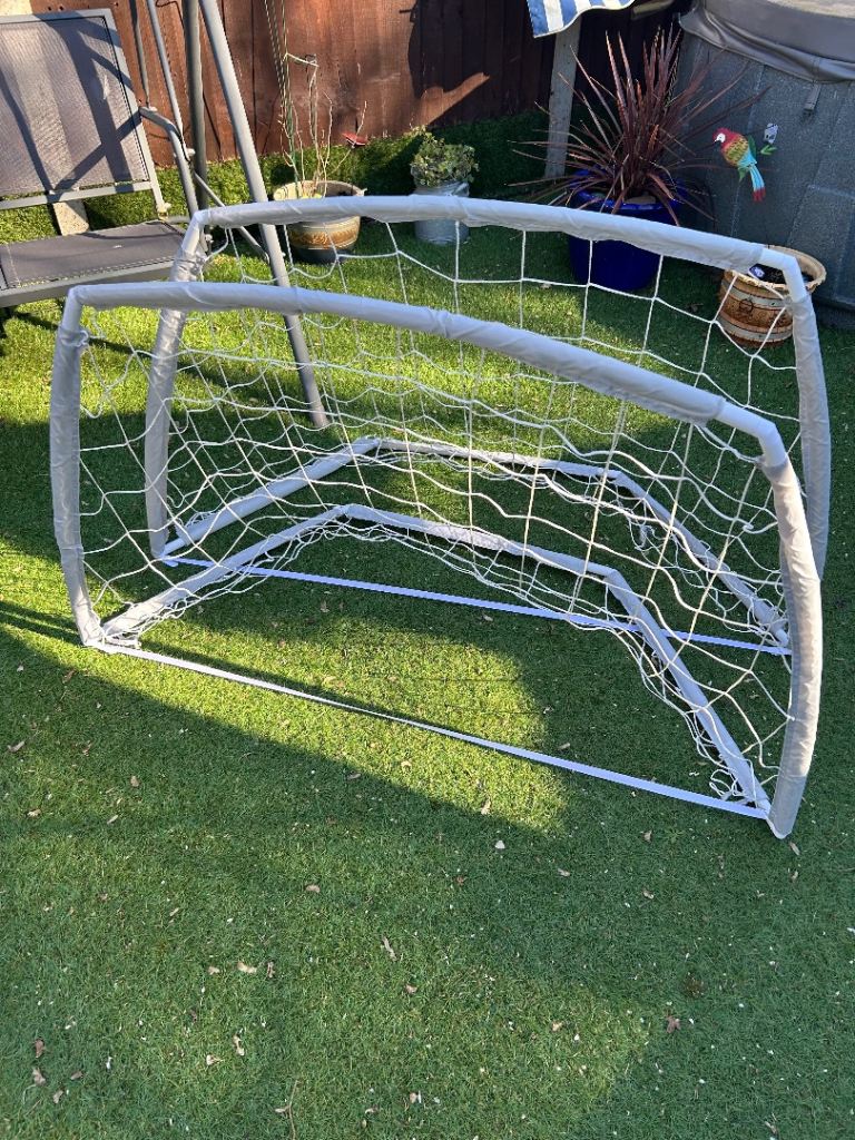 Set of football goals