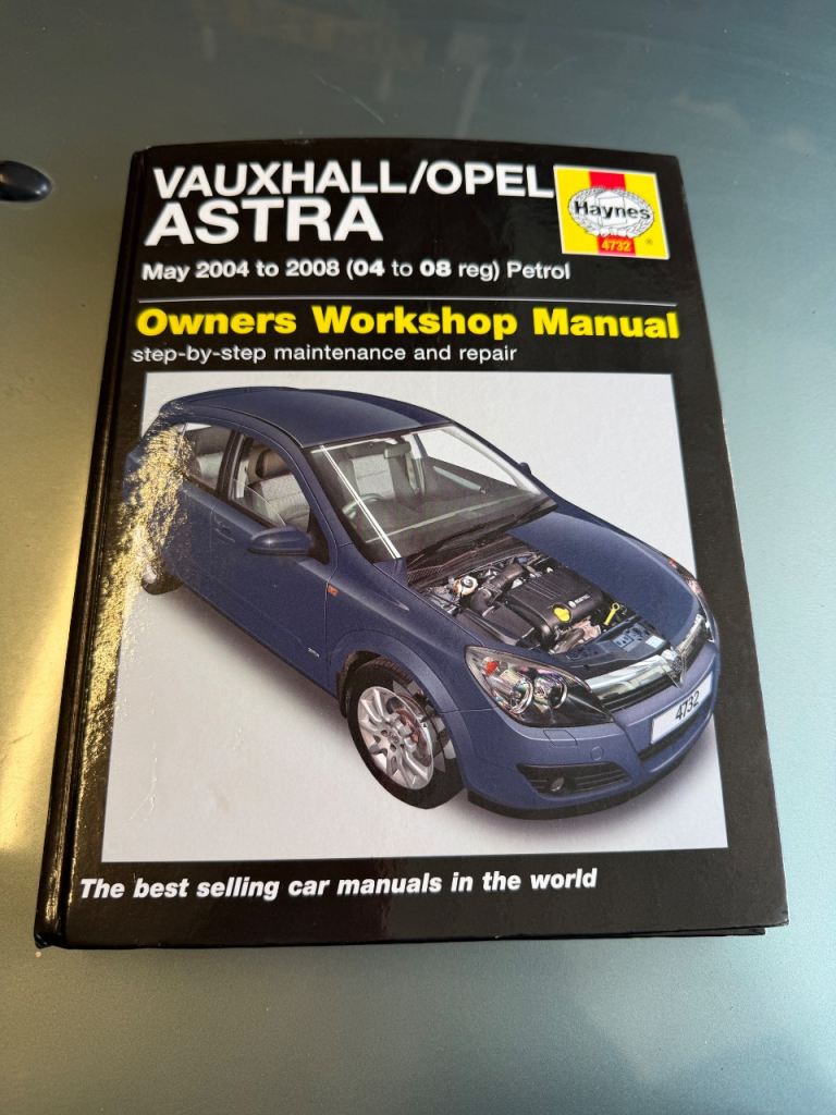 Vauxhall Astra Haynes Manual 2004-2008 Petrol
