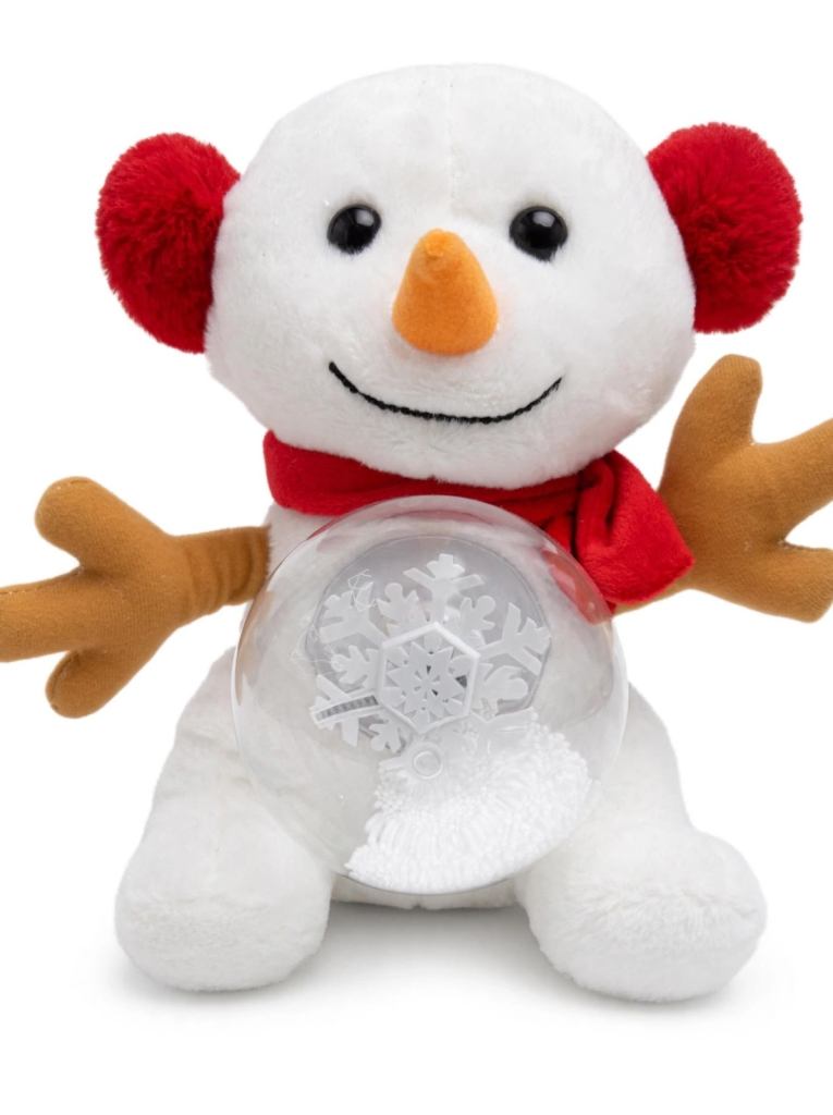 Musical Animated Snowman Plush Toy