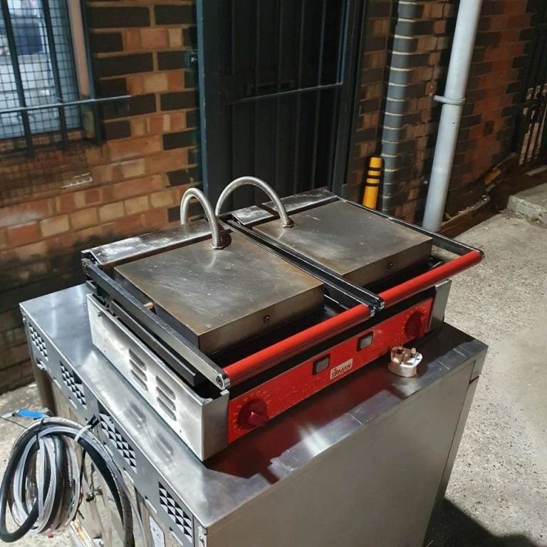 Sirman Panini Toaster Double seramic Cafe Takeaway Food Commercial equipment 08/12