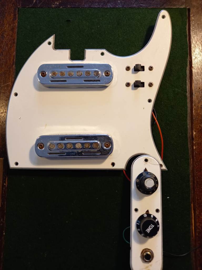 Teisco Jedson Telecaster fully loaded scratchplate and electrics.