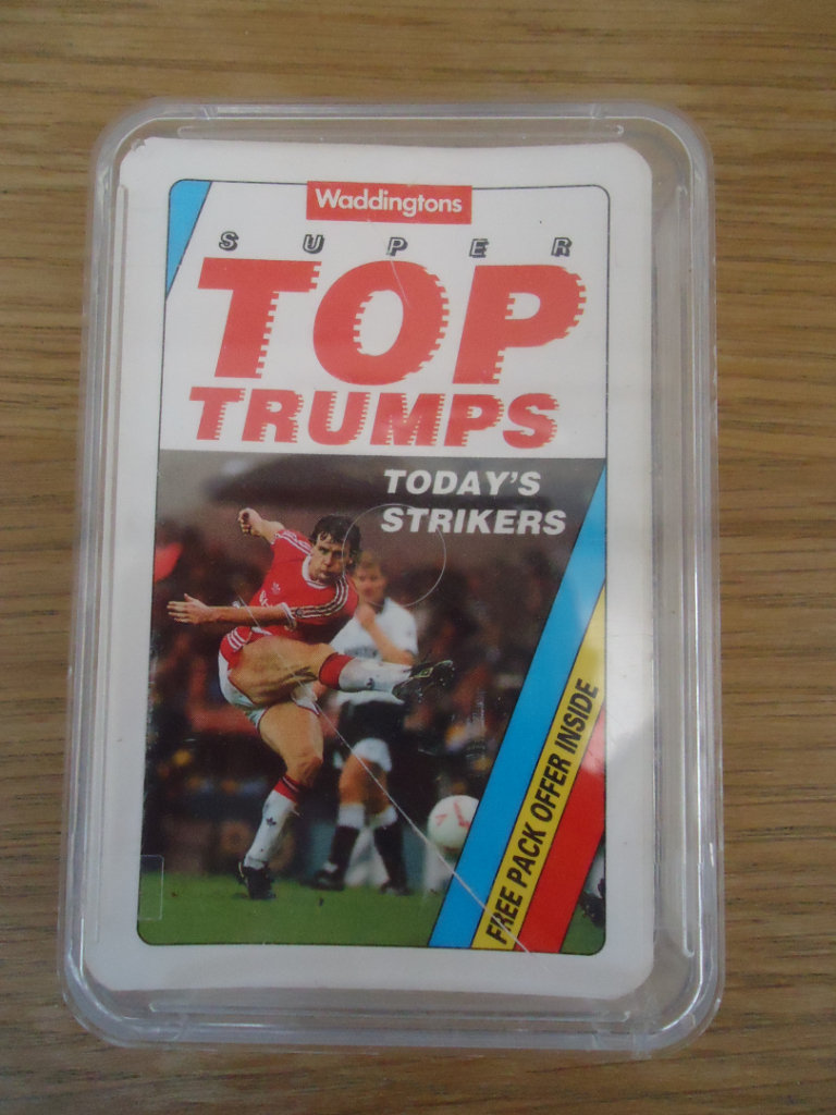 Waddingtons Super Top Trumps - Today's Strikers