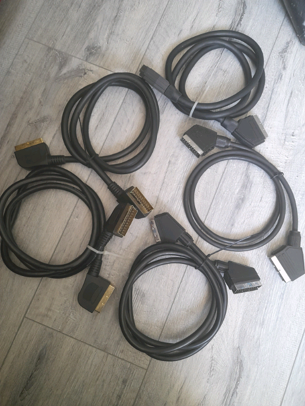 Scart Leads £4 each