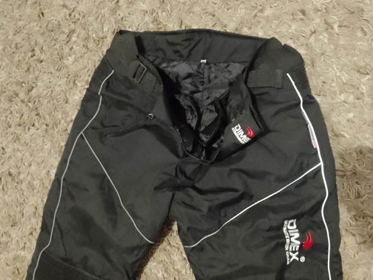 Motorcycle jacket and trousers