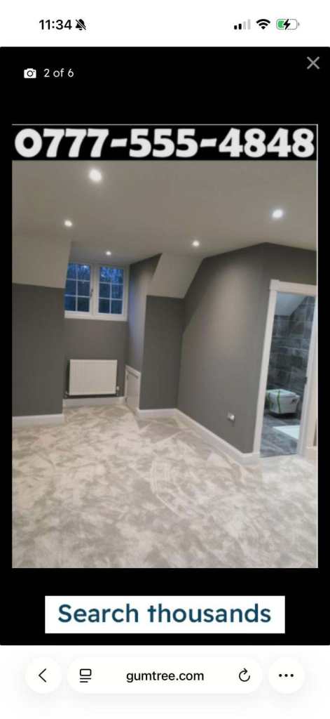 ✅Experienced Painter & Decorator – Short Notice, Clean & Tidy – Free Quote