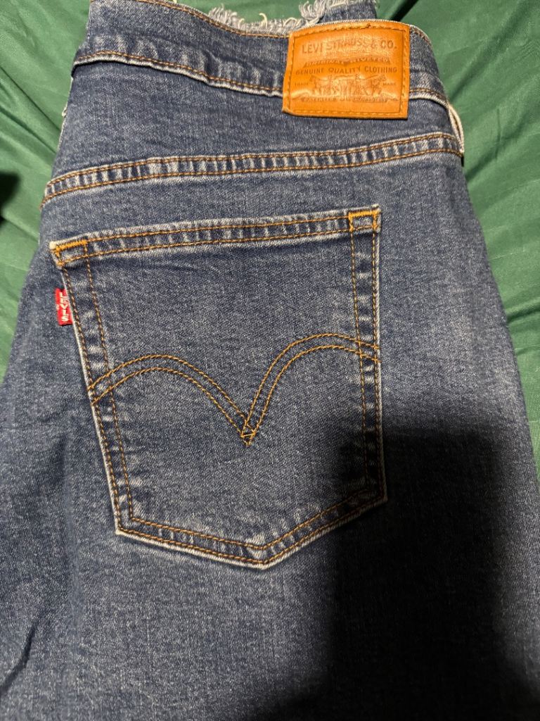 Levi's Wedgie Skinny Jeans - Blue, Size 18W, Good Condition