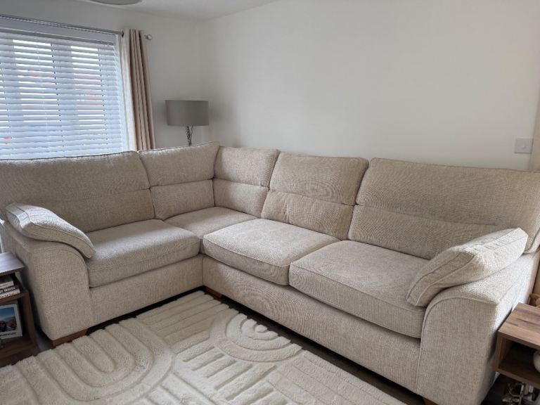 Next Stamford High Back Large Left-Hand Corner Sofa