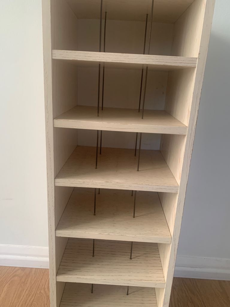 18 bottle wooden wine rack